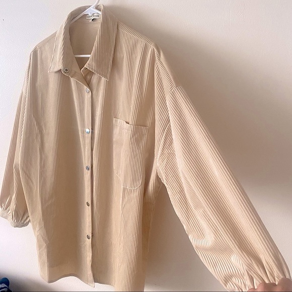 Corduroy button up blouse - Picture 4 of 8